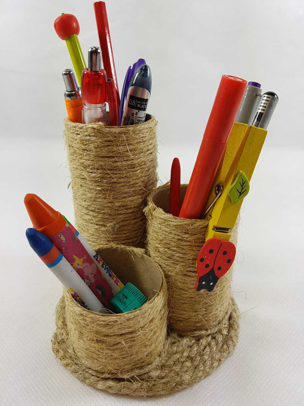 Hemp Pencil Holder